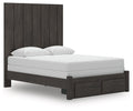 Fraluna - Panel Storage Bed