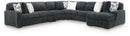 Midnight-Madness - 5 Piece Sectional
