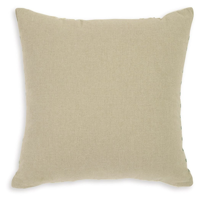 Rowton - Pillow (Set of 4) - White / Green