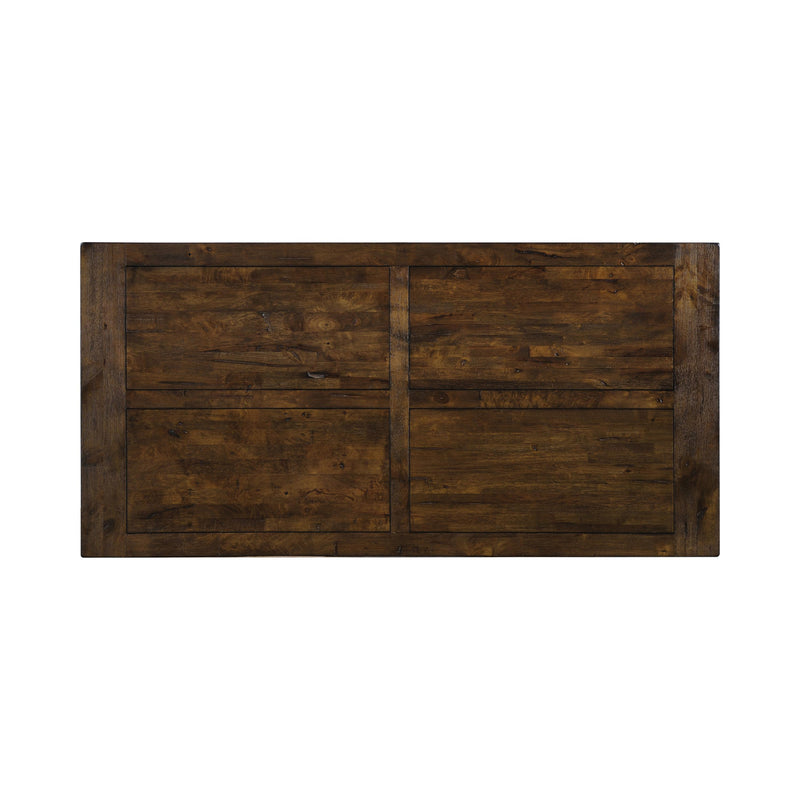 Coaster Furniture Coleman 107041 Rectangular 79-inch Dining Table - Rustic Golden Brown IMAGE 4
