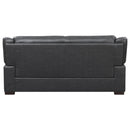  Coaster Furniture Arabella 506591 Upholstered Padded Arm Sofa - Grey IMAGE 4