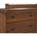  Coaster Furniture Robyn 205133 6-Drawer Bedroom Dresser - Dark Walnut IMAGE 11