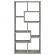Coaster Furniture Theo 801137 71-inch 7-shelf Bookshelf - Grey Driftwood IMAGE 6