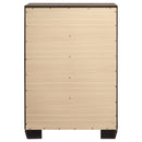  Coaster Furniture Kauffman 204195 5-Drawer Bedroom Chest - Washed Taupe IMAGE 6