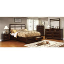  Furniture of America Orlaith California King Upholstered Bed with Storage CM7697CK-BED IMAGE 4