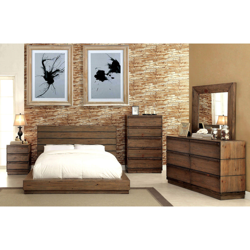 Furniture of America Coimbra King Panel Bed CM7623EK-BED IMAGE 7