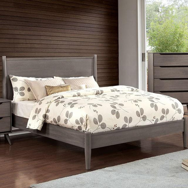 Furniture of America Lennart I Full Panel Bed CM7386GY-F-BED IMAGE 1