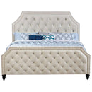  Furniture of America Claudine Queen Upholstered Panel Bed CM7675Q-BED IMAGE 2