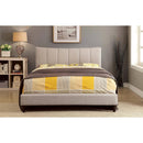  Furniture of America Ennis King Upholstered Panel Bed CM7678BG-EK-BED IMAGE 3