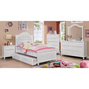  Furniture of America Kids Beds Bed CM7155WH-T-BED IMAGE 4