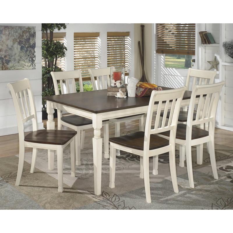 Signature Design by Ashley Whitesburg D583 7 pc Dining Set IMAGE 1