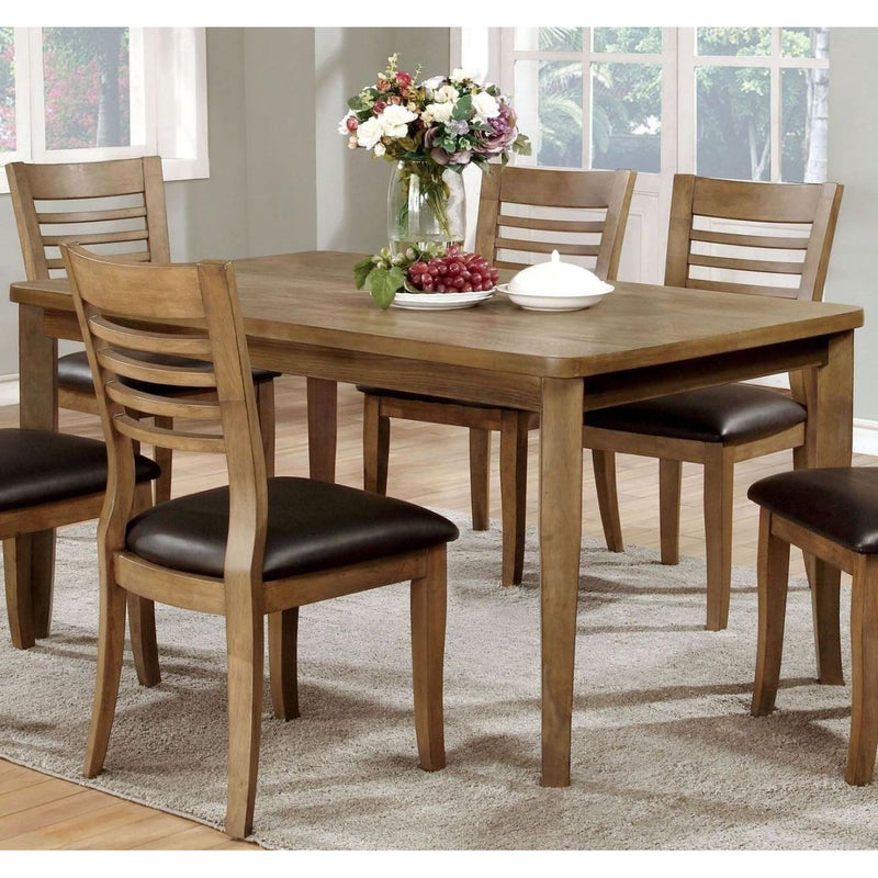 Furniture of America Dwight Dining Table CM3988NT-T IMAGE 2