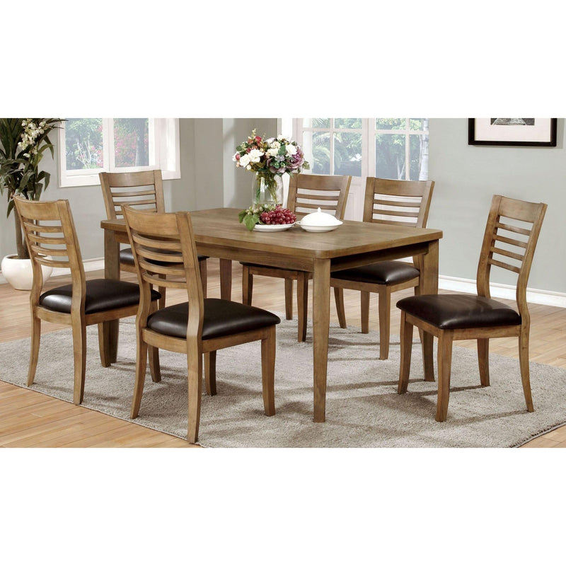 Furniture of America Dwight Dining Table CM3988NT-T IMAGE 4