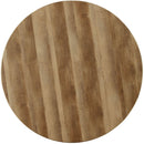 Furniture of America Round Fran Counter Height Dining Table with Pedestal Base CM3373RT-TABLE IMAGE 5