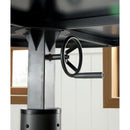 Furniture of America Round Fran Counter Height Dining Table with Pedestal Base CM3373RT-TABLE IMAGE 6