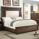  Furniture of America Eutropia Queen Upholstered Panel Bed CM7395Q-BED IMAGE 2