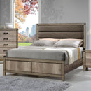  Crown Mark Matteo King Upholstered Panel Bed B3200-K-HBFB/B3200-KQ-RAIL IMAGE 1