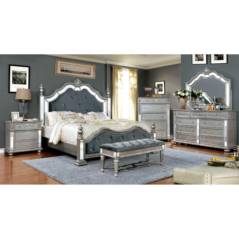 Furniture of America Azha 3-Drawer Nightstand CM7194N IMAGE 4