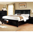  Furniture of America Castor California King Platform Bed with Storage CM7590BK-CK-BED IMAGE 2