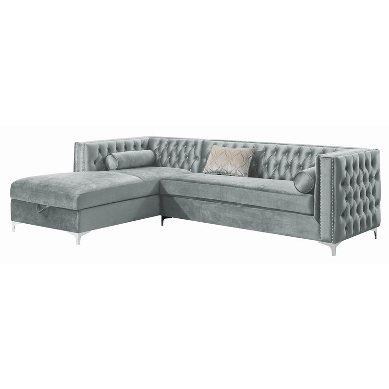 Coaster Furniture Bellaire Fabric 2 pc Sectional 508280 IMAGE 1