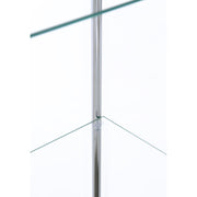 Coaster Furniture Bellatrix 951072 4-shelf Clear Glass Curio Cabinet - White IMAGE 11