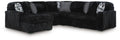 Midnight-Madness - 5 Piece Sectional