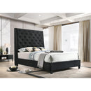  Crown Mark Chantilly King Upholstered Platform Bed 5265BK-K-HB/5265BK-K-FRW IMAGE 1