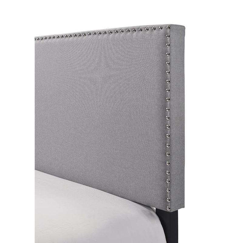  Crown Mark Erin Twin Upholstered Platform Bed 5271GY-T-NH IMAGE 2