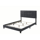  Coaster Furniture Mapes 305746KE Upholstered Eastern King Panel Bed - Charcoal IMAGE 2