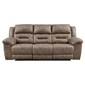Signature Design by Ashley Stoneland Reclining Leather Look Sofa 3990588 IMAGE 1
