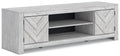 Cayboni - LG TV Stand With Fireplace Option