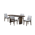 Kody - 79" Oval Fixed-Top Dining Table Set