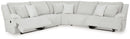 Top Tier - 5 Piece Reclining Sectional
