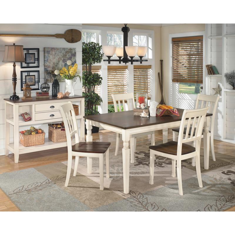 Signature Design by Ashley Whitesburg D583 6 pc Dining Set IMAGE 1