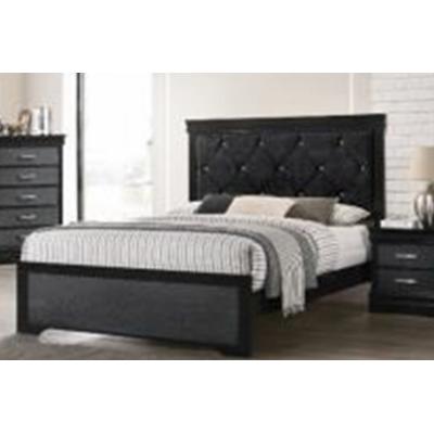 Crown Mark Amalia Full Upholstered Panel Bed B6918-F-HBFB/B6918-FT-RAIL IMAGE 1