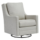 Signature Design by Ashley Kambria A3000206 Swivel Glider Accent Chair IMAGE 1