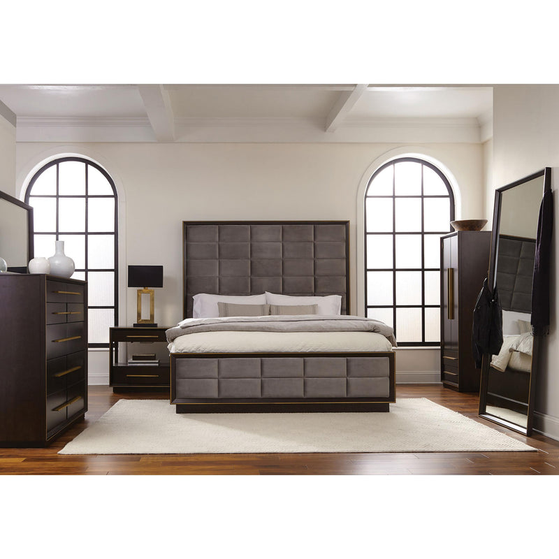  Coaster Furniture Durango 223261Q 77-inch Queen Panel Bed - Smoked Peppercorn IMAGE 5