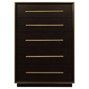  Coaster Furniture Durango 223265 5-Drawer Bedroom Chest - Smoked Peppercorn IMAGE 2