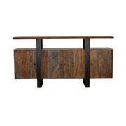  Coaster Furniture Ditman 110185 4-door Solid Wood Sideboard Buffet - Grey Sheesham IMAGE 2