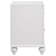 Coaster Furniture Barzini 205892 2-Drawer Nightstand - White IMAGE 8