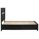  Coaster Furniture Miranda 206361T 51-inch Wood Twin Storage Panel Bed - Black IMAGE 9