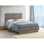 Coaster Furniture Brantford 207041KE Wood Eastern King Panel Bed - Barrel Oak IMAGE 4