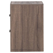 Coaster Furniture Brantford 207042 2-Drawer Nightstand - Barrel Oak IMAGE 4
