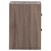 Coaster Furniture Brantford 207042 2-Drawer Nightstand - Barrel Oak IMAGE 8