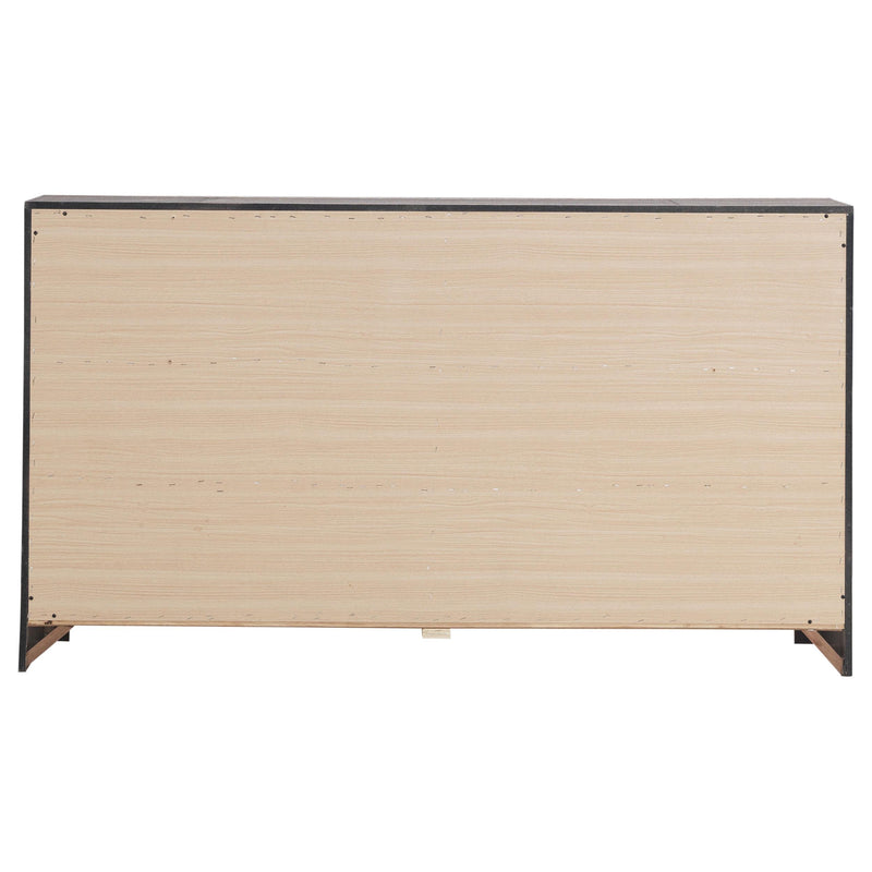Coaster Furniture Brantford 207043 6-Drawer Dresser - Barrel Oak IMAGE 6