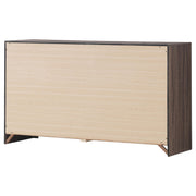 Coaster Furniture Brantford 207043 6-Drawer Dresser - Barrel Oak IMAGE 7