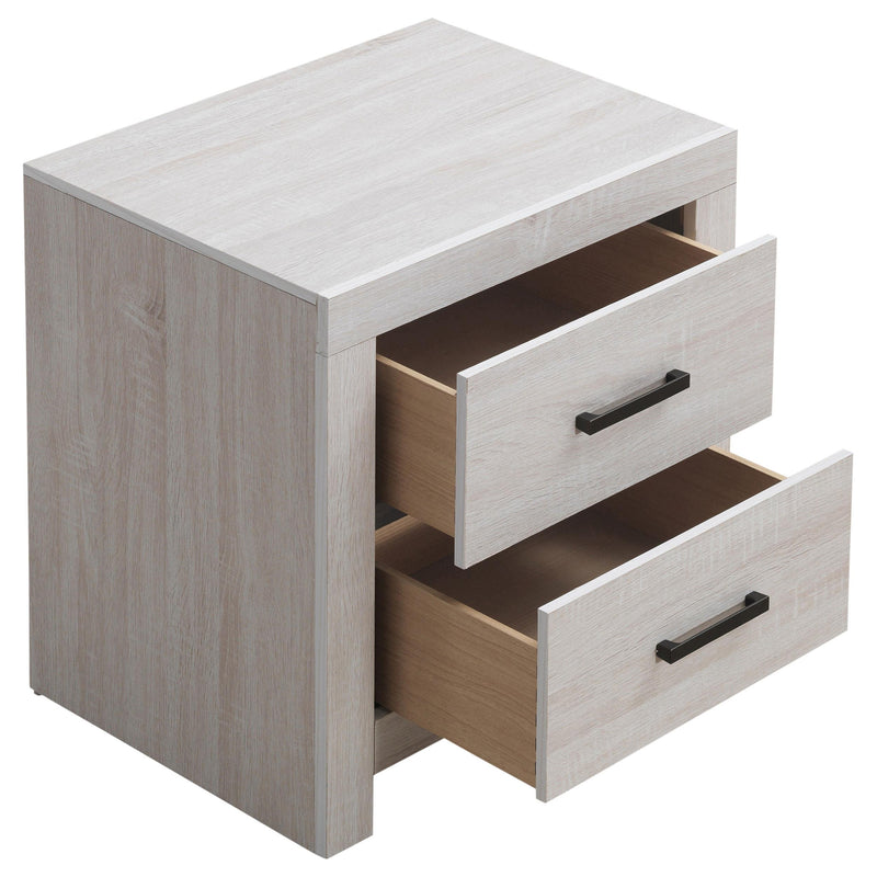 Coaster Furniture Brantford 207052 2-Drawer Nightstand - Coastal White IMAGE 9