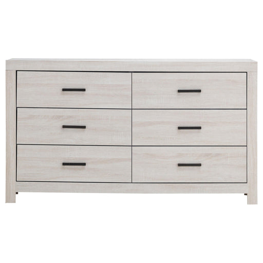 Coaster Furniture Brantford 6-Drawer Dresser 207053 IMAGE 2