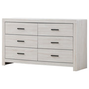 Coaster Furniture Brantford 6-Drawer Dresser 207053 IMAGE 3