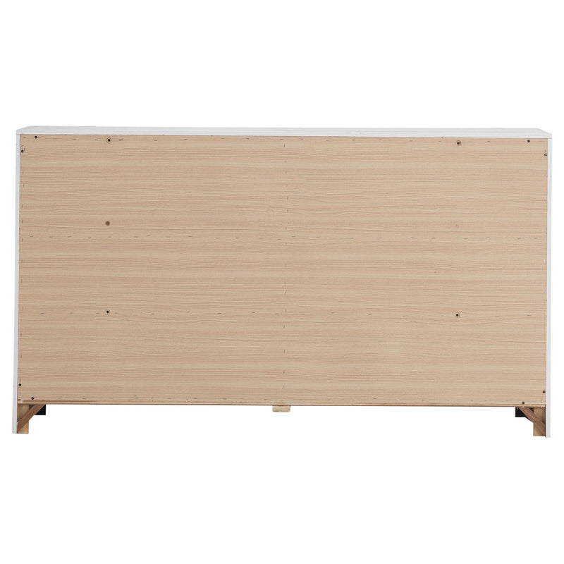 Coaster Furniture Brantford 207053 6-Drawer Dresser - Coastal White IMAGE 6
